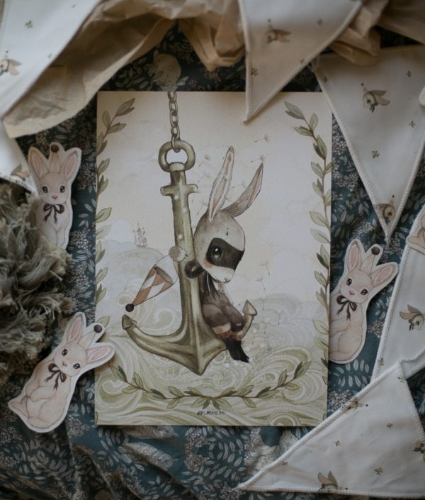 Mrs Mighetto, poster Bonnie's My Anchor