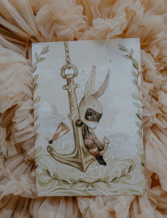 Mrs Mighetto, poster Bonnie's My Anchor