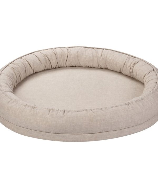 Cotton&Sweets natur/beige junior nest classic i 100% linne