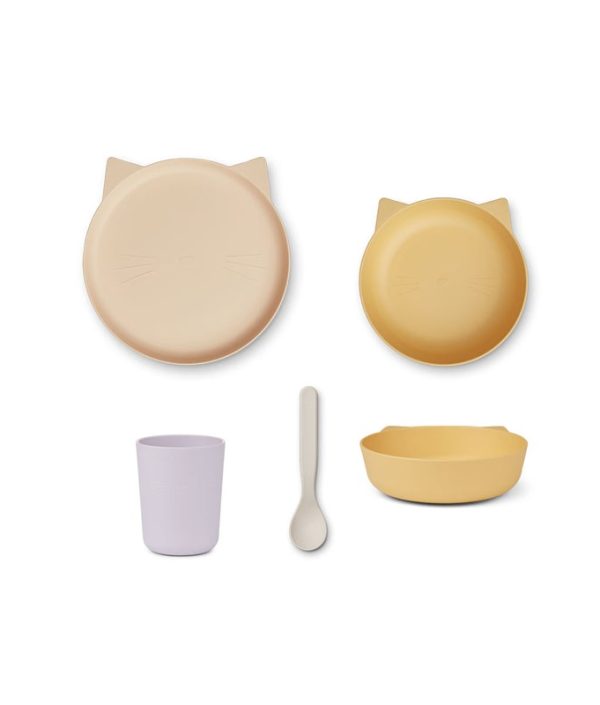 Liewood, Paul matset 4 delar, Cat jojoba multi mix