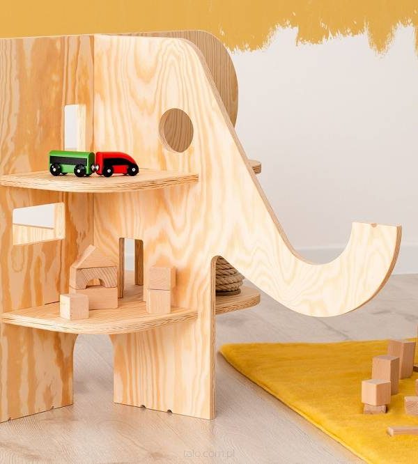 Babylove, golvbokhylla till barnrummet, Elefant