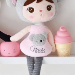 Koalabjörn, stor docka med namn