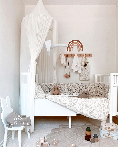 Babylove, little dusty pink rainbow, väggklistermärke 12 st - Bild 2