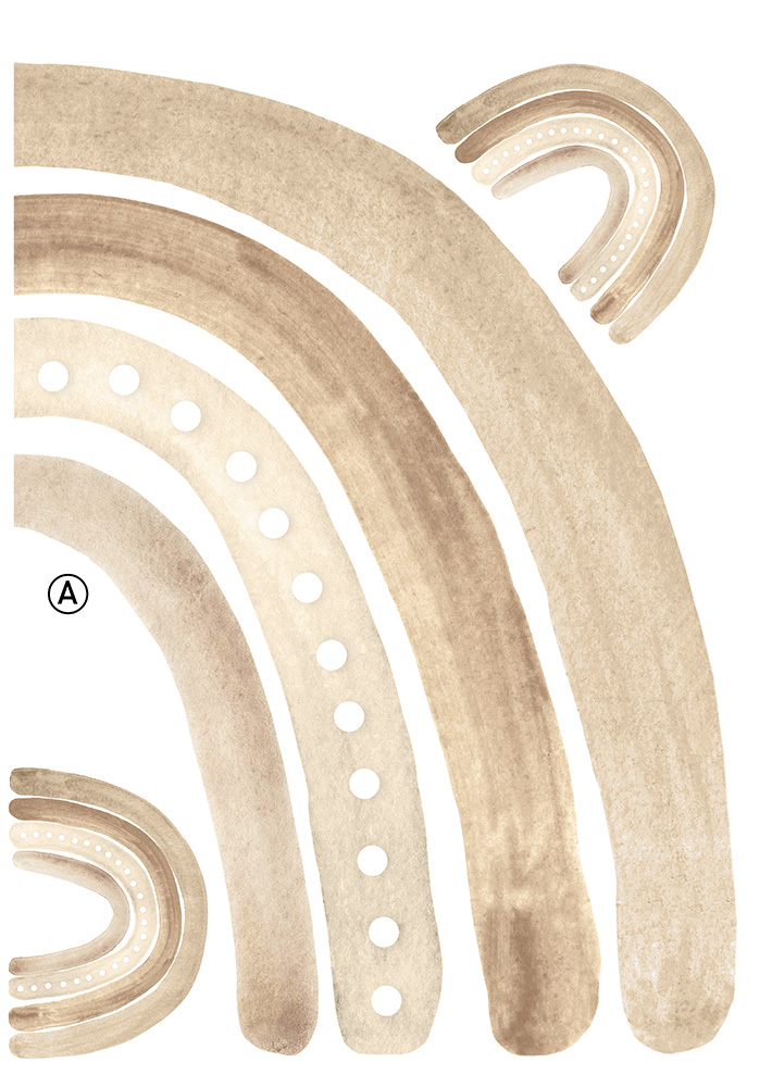 Babylove, beige rainbow, regnbåge väggklistermärke - Bild 9