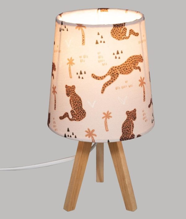 Bordslampa till barnrummet, jungle