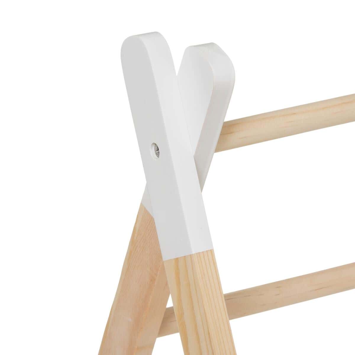 Golvhylla tipi, vit/natur - Bild 3