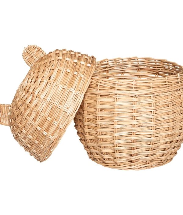 Förvaringskorg med öron, rotting