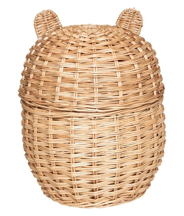 Förvaringskorg med öron, rotting
