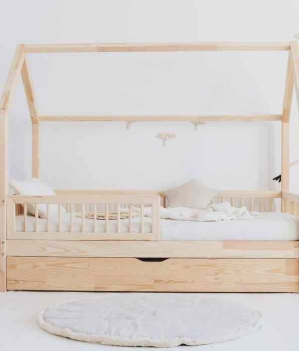 Hussäng Alex natur 90x190 cm med extra säng