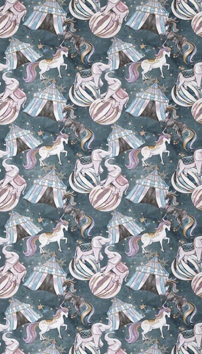 Spjälsängsskydd Candy circus