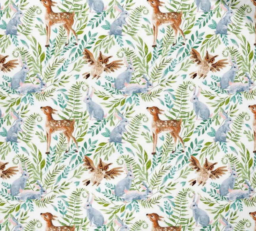 Spjälsängsskydd Foggy forest - Bild 2