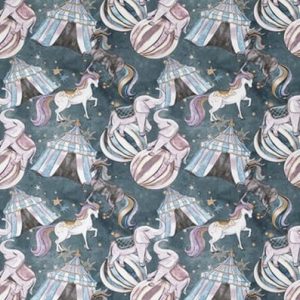 Dra-på-lakan till vagn/vagga, Candy circus