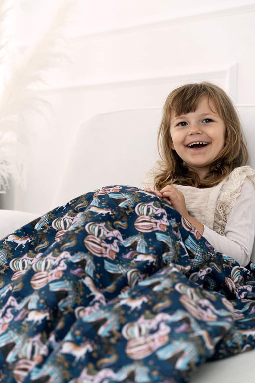 Dra-på-lakan till juniorsäng, Candy circus - Bild 2