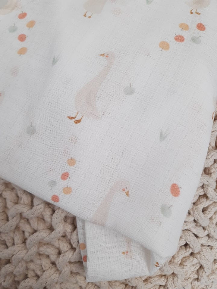 Snuttefilt muslinfilt, Happy goose - Bild 2