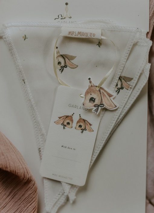 Mrs Mighetto, vimpel Long Ear Off White