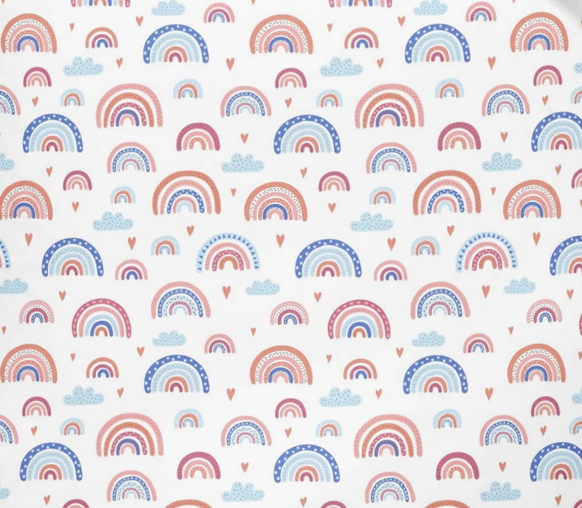 Spjälsängsskydd Happy Rainbow - Bild 2