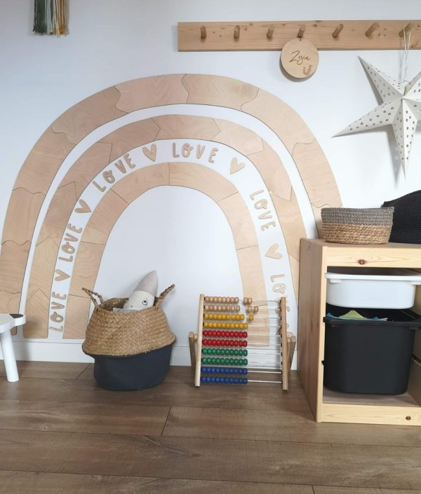 Väggdekoration regnbåge