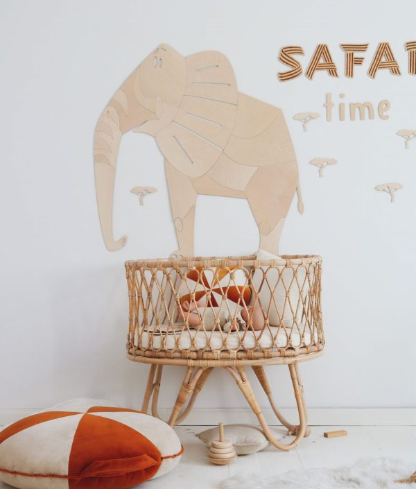 Väggdekoration elefant