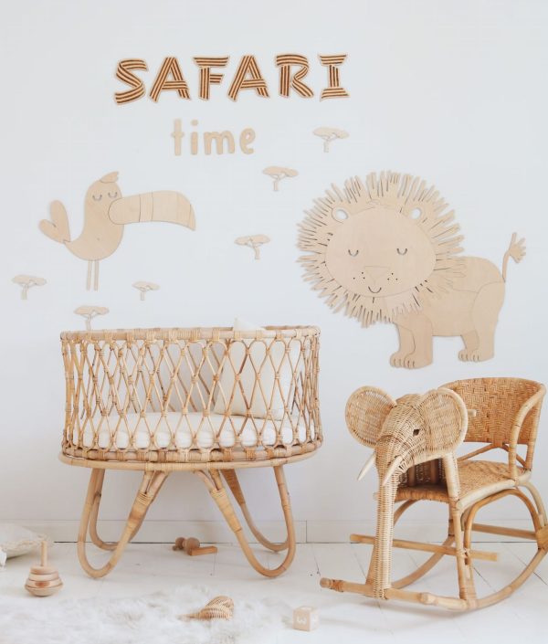 Väggdekoration lejon