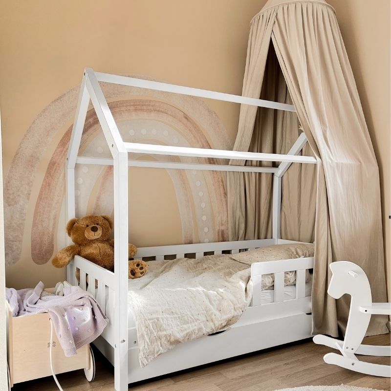 Babylove, beige rainbow, regnbåge väggklistermärke - Bild 3