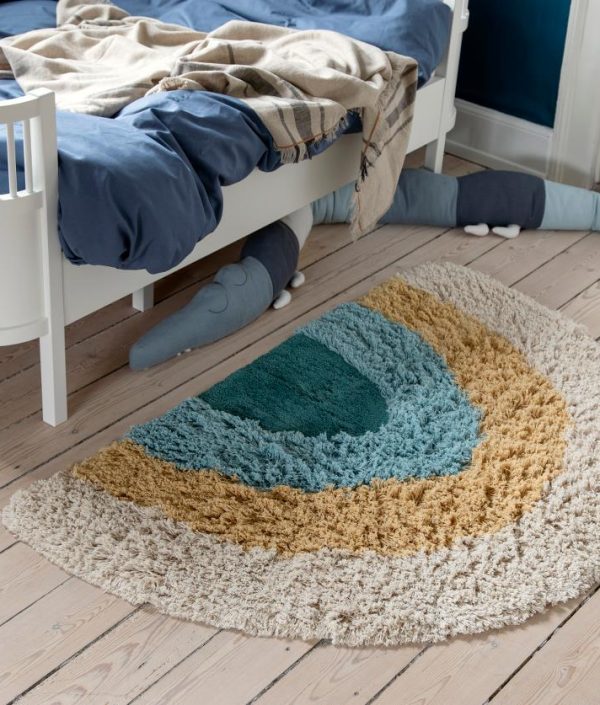 Sebra, regnbåge matta, Dusty green