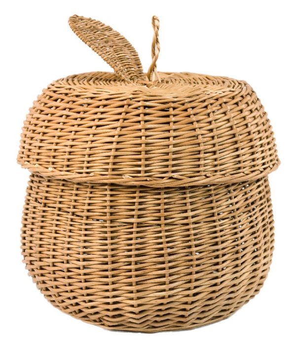 Lilu, natur förvaringskorg i rotting Apple