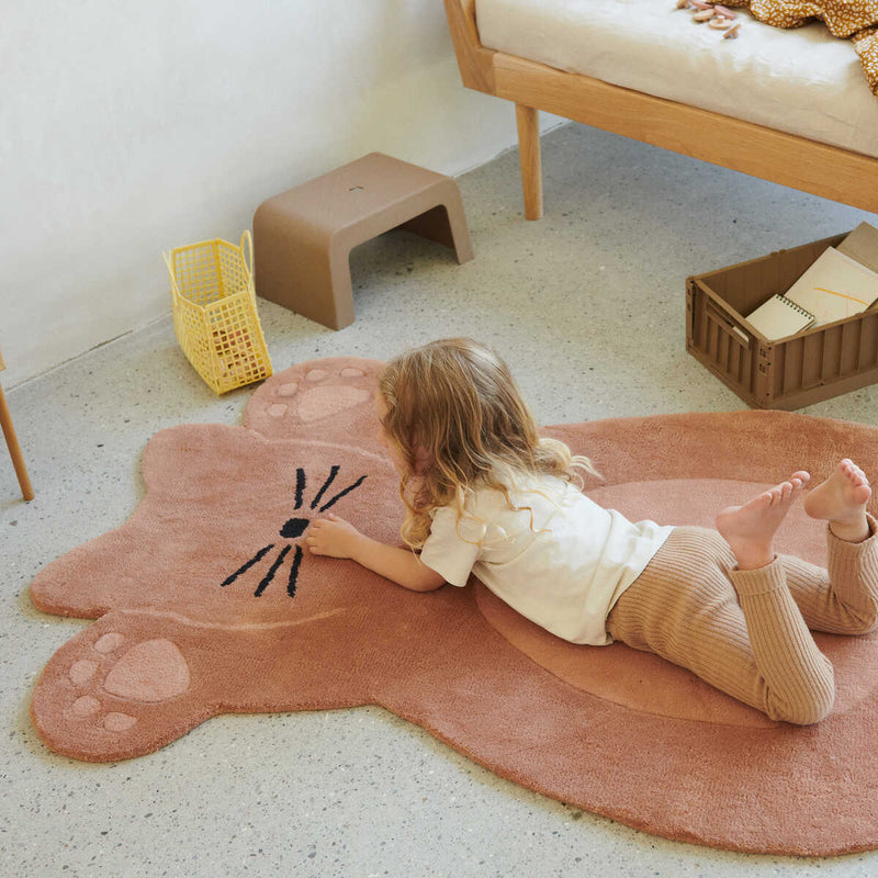 Liewood, Jena matta till barnrummet, Cat Tuscany rose mix - Bild 2