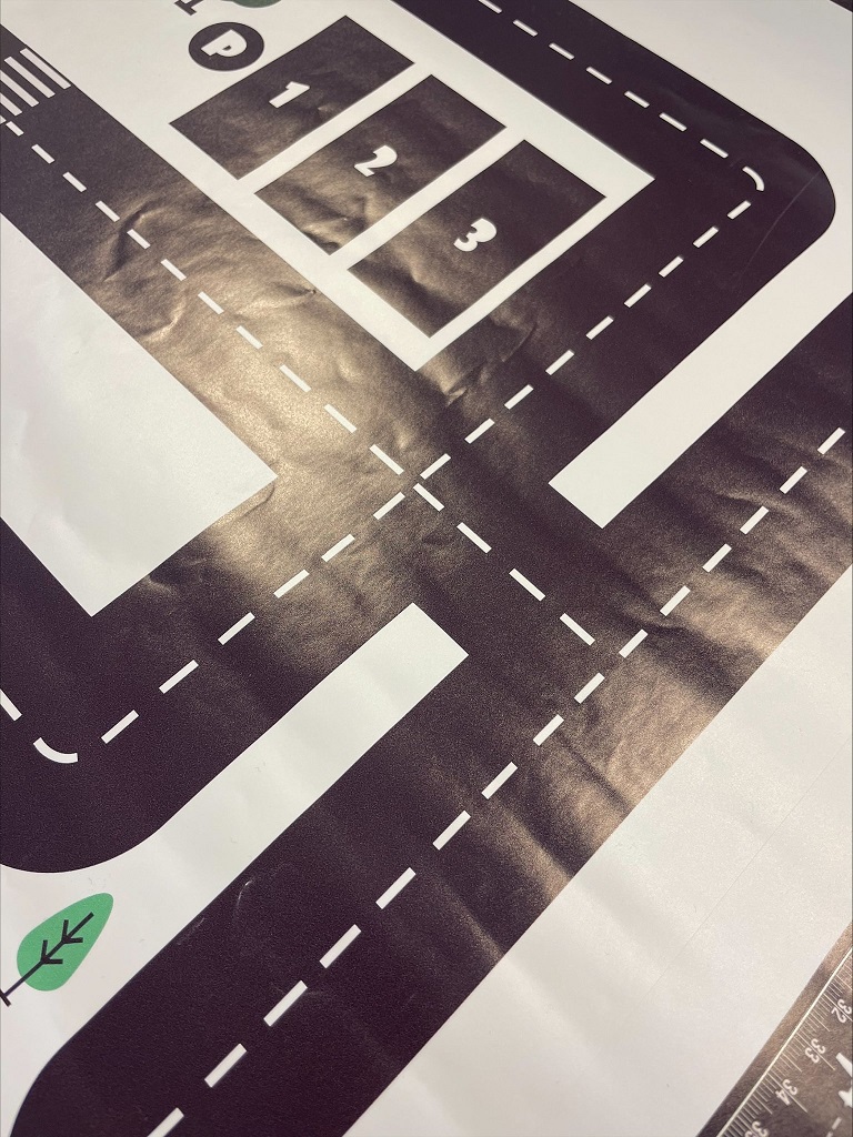 Bilbana klistermärke till Lack sidobord - defekt - Bild 3