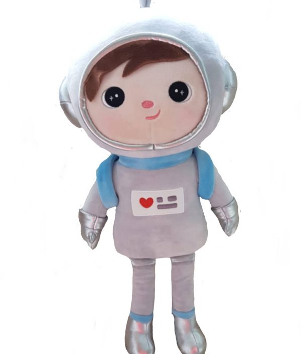 Astronaut, stor docka med namn