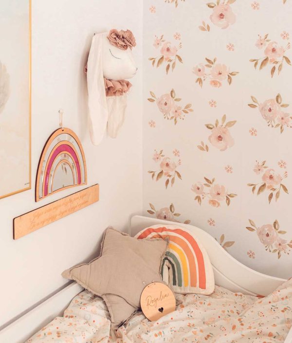 Djurhuvud magisk kanin, väggdekoration till barnrummet