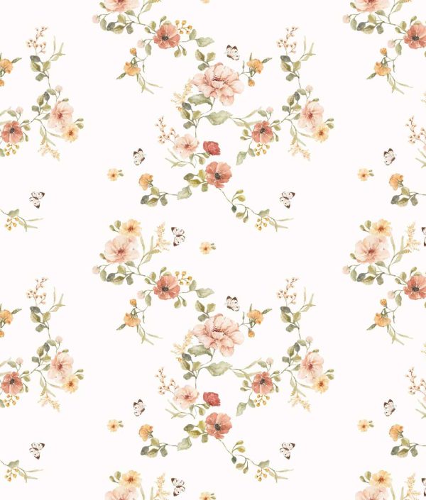 Dekornik, tapet Floral Vintage