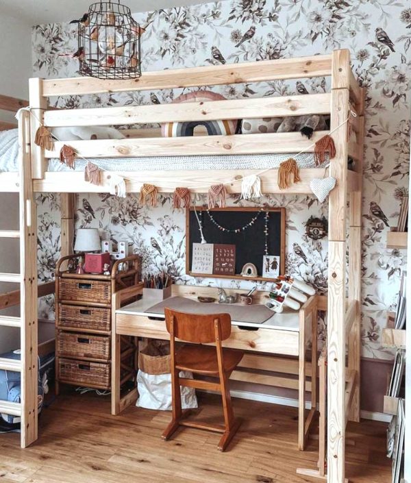 Dekornik, tapet Monochrome Flowers