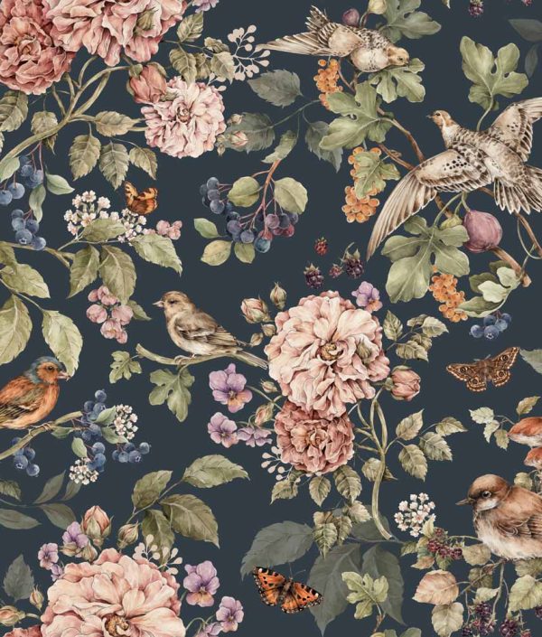 Dekornik, tapet Secret Garden Dark