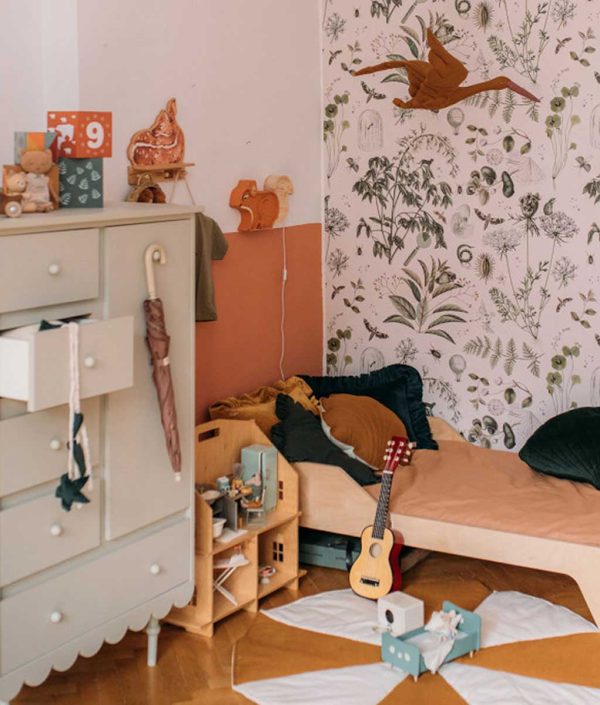 Dekornik, tapet Green Botanical Stories