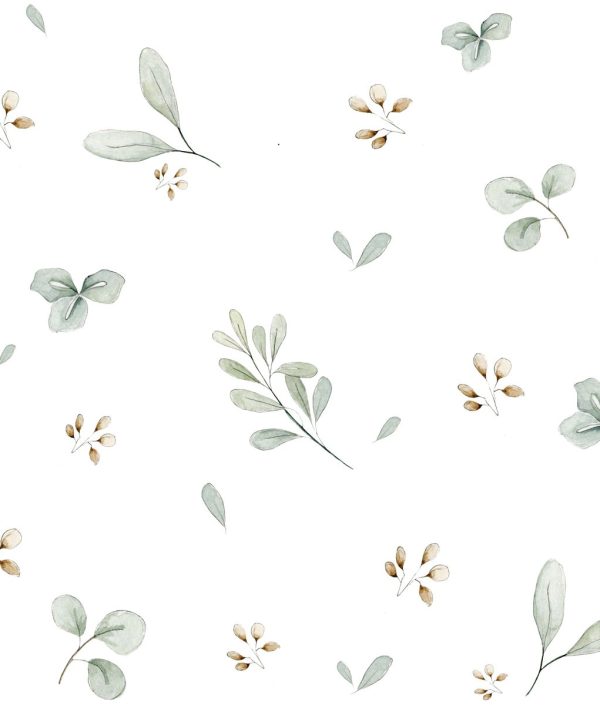 Dekornik, tapet Leaves Minimini