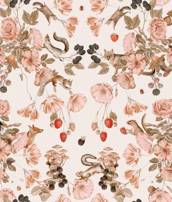 Dekornik, tapet Animals Secret Funlife