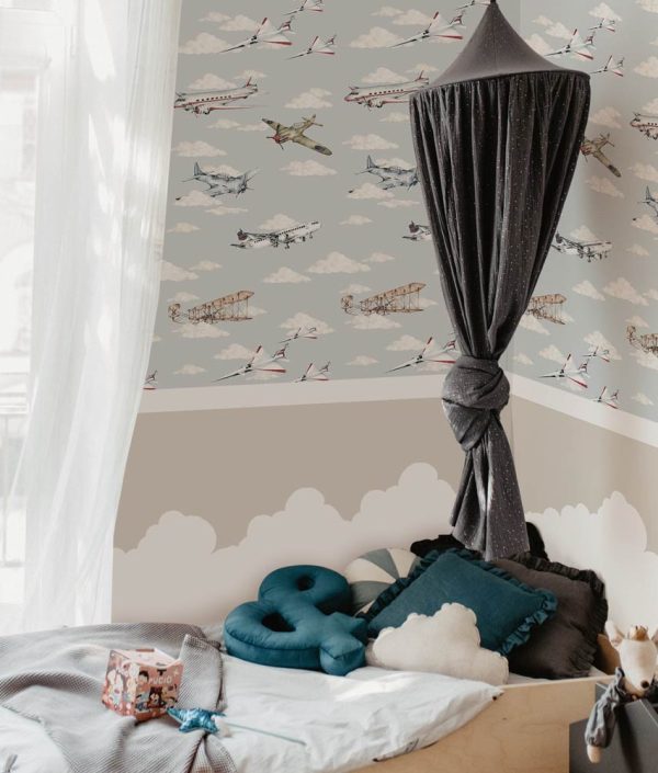 Dekornik, tapet Planes