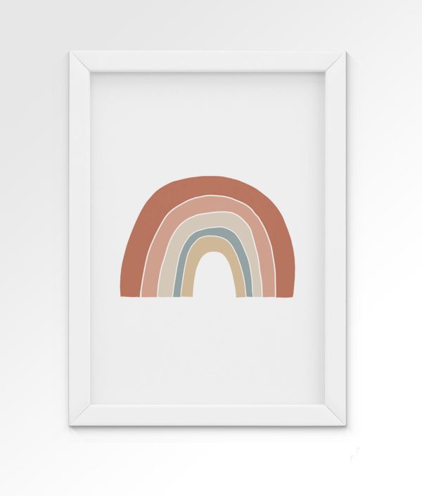 Dekorillo, poster till barnrummet, Rainbow