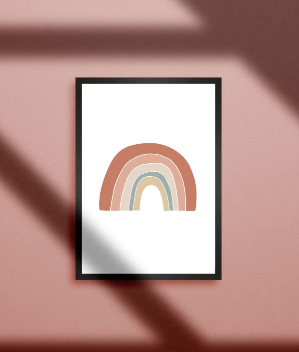 Dekorillo, poster till barnrummet, Rainbow
