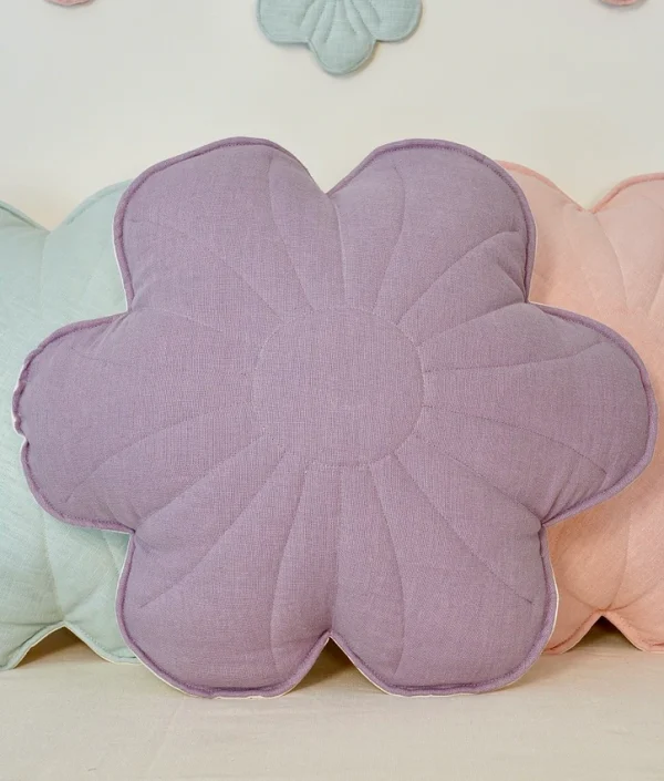 Moi Mili, kudde i linne, Bloom Lavender