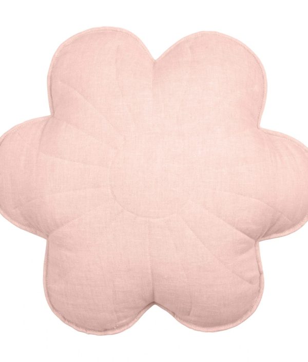 Moi Mili, kudde i linne, Bloom Light Pink Lily
