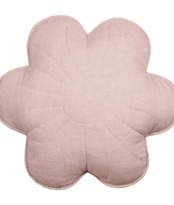 Moi Mili, kudde i linne, Bloom Powder Rose