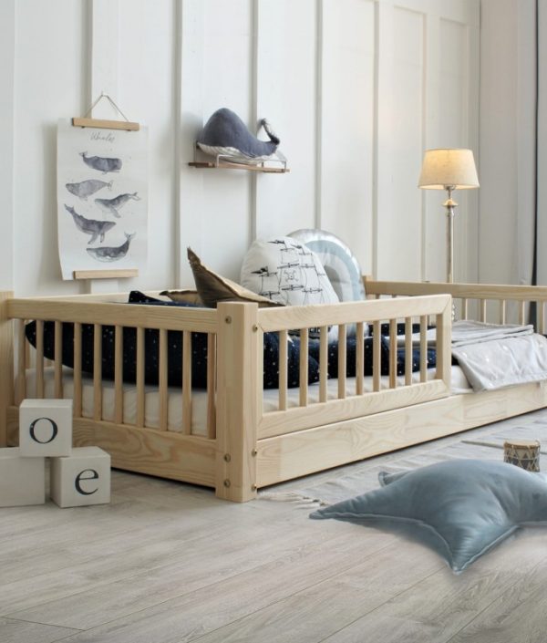 Barnsäng Alex 80x160 cm låg