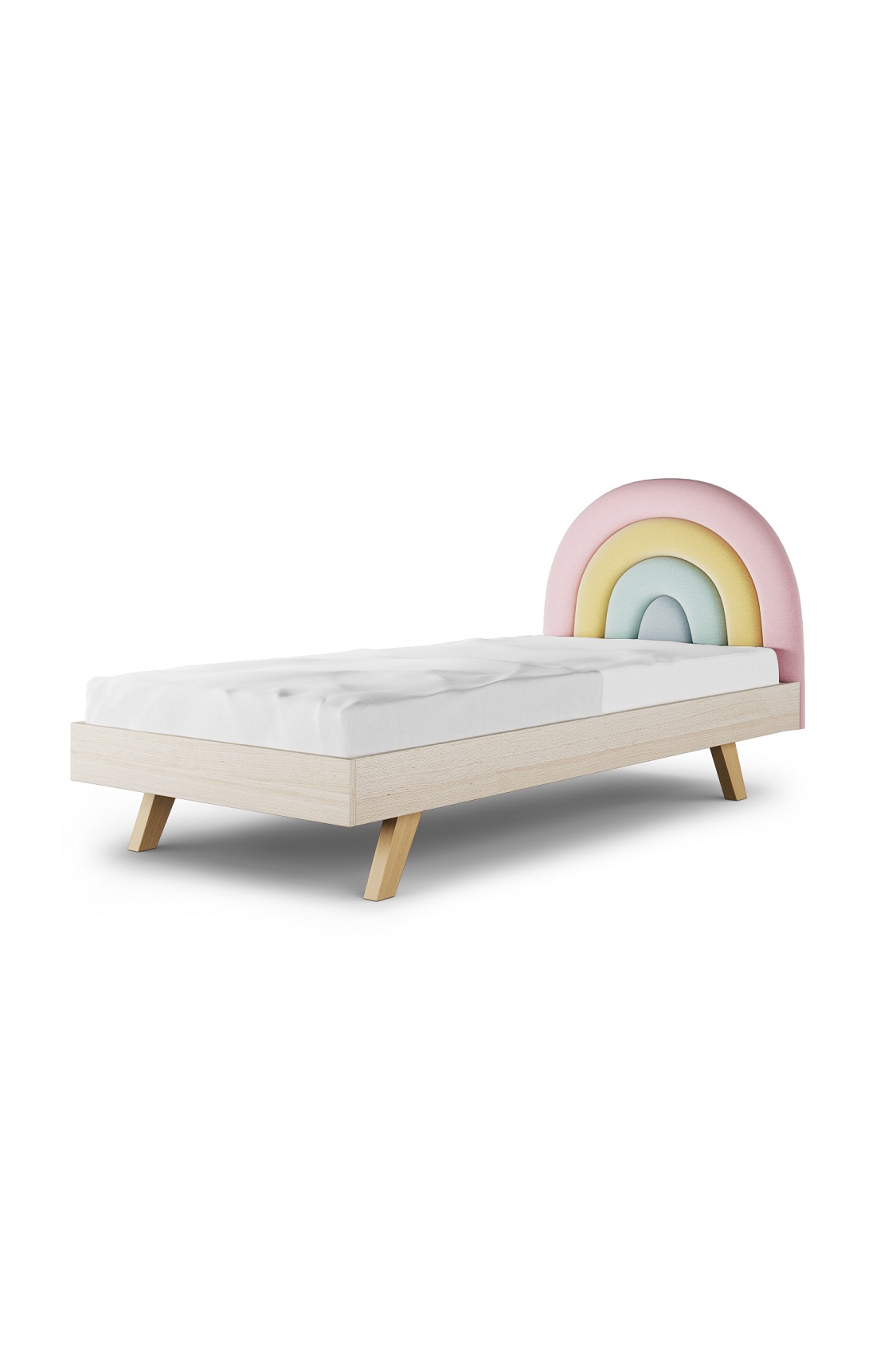 Sänggavel till barnsängen, Pastell regnbåge - Bild 2