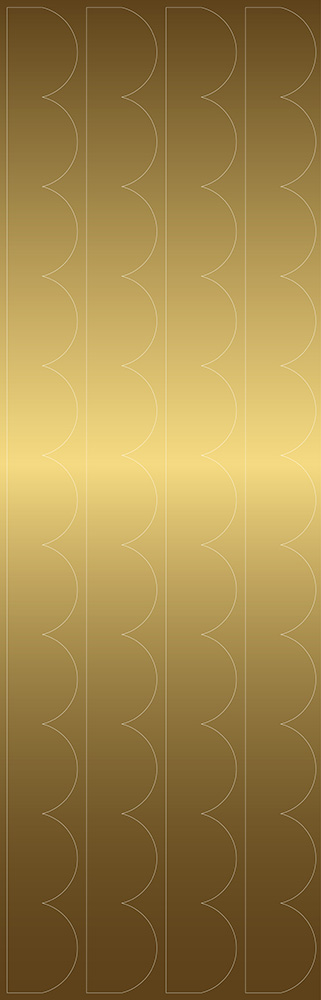 Väggklistermärken Guld Cirklar - Bild 4