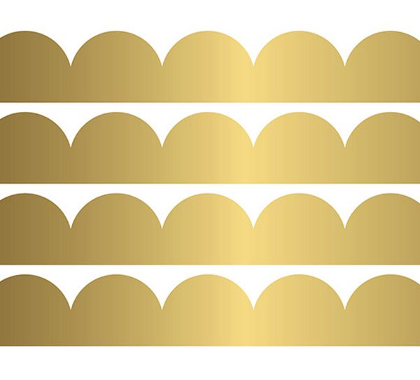 Väggklistermärken Guld Cirklar