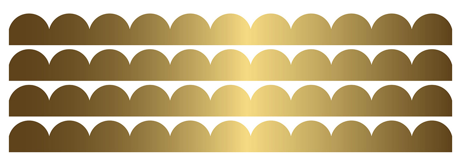 Väggklistermärken Guld Cirklar