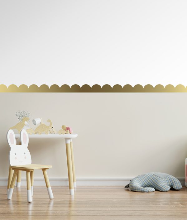 Väggklistermärken Guld Cirklar