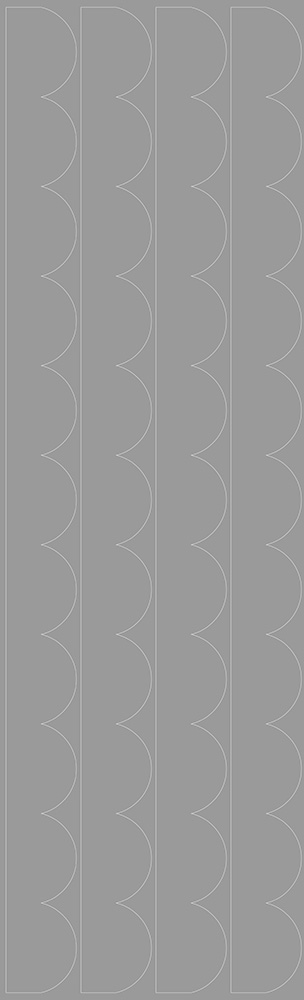 Väggklistermärken Grå Cirklar - Bild 4