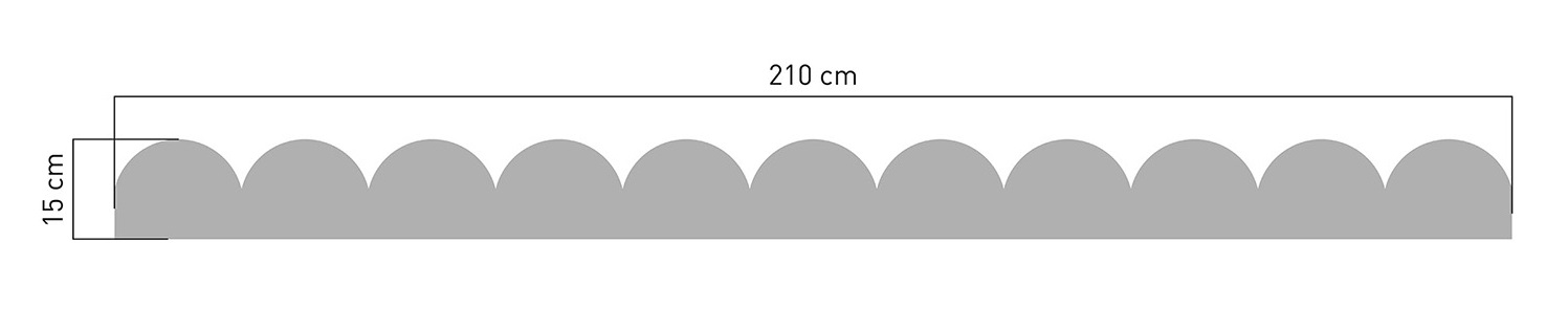 Väggklistermärken Grå Cirklar - Bild 3